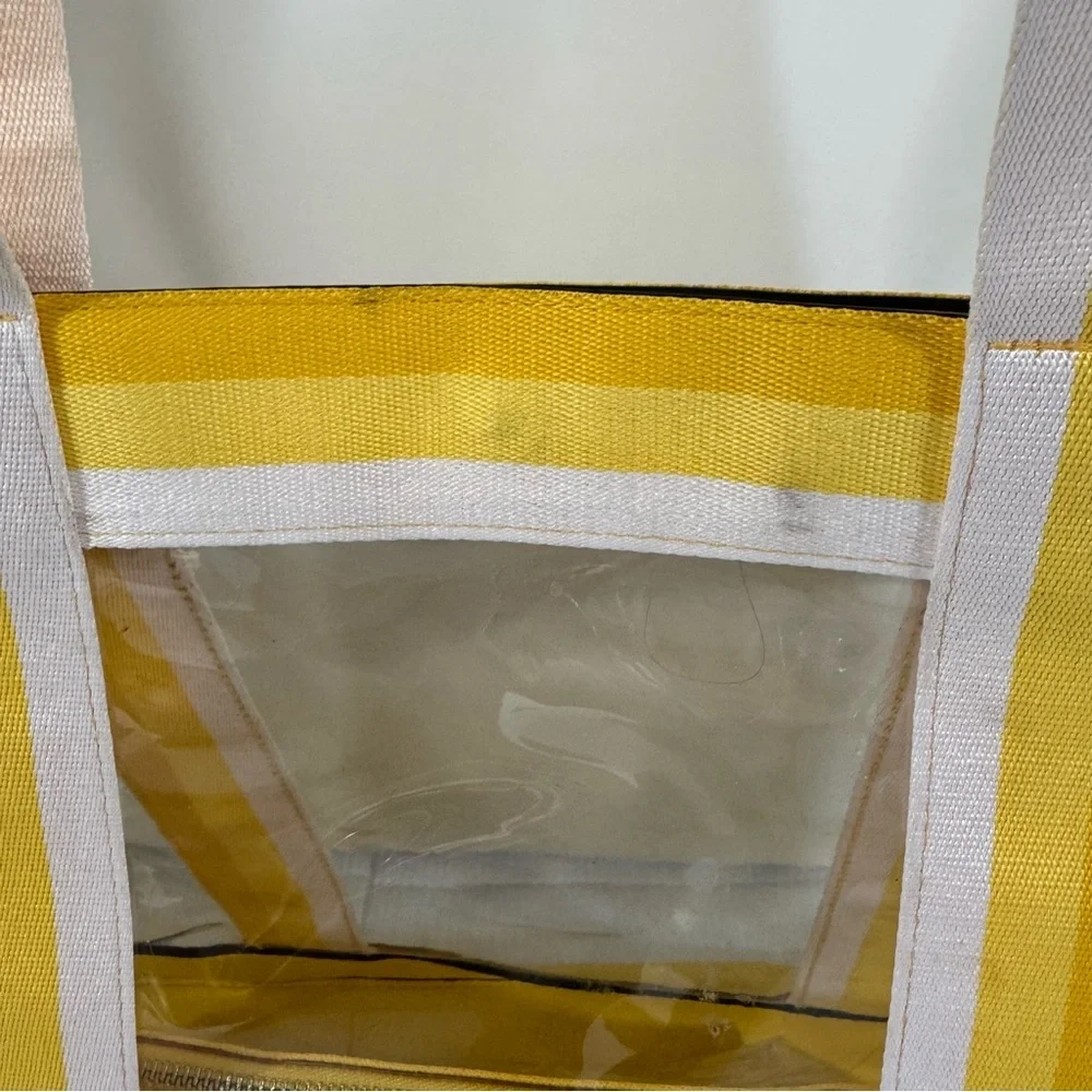 81. Transparent Yellow Tote Bag